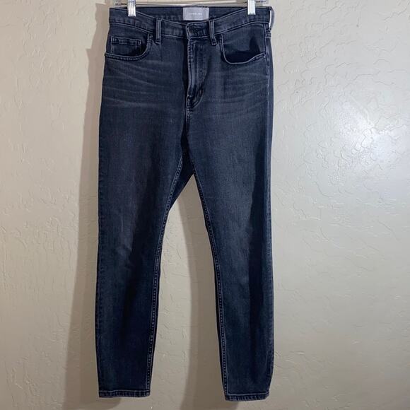 Everlane high rise grey skinny jeans - Picture 1 of 8